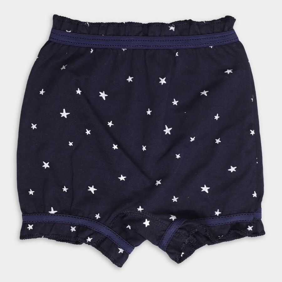 Girls' Cotton Bloomer, Navy Blue, large