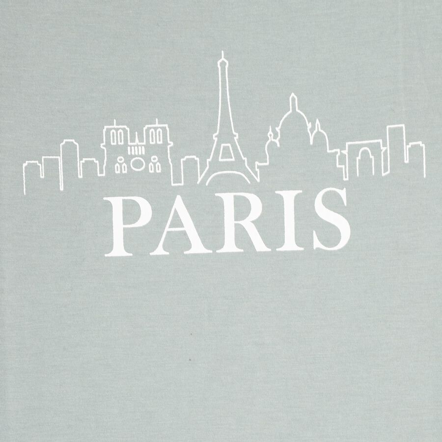 Girls' T-Shirt, हल्का हरा, large image number null
