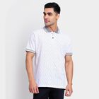 Men's 100% Cotton Collared Half Sleeves T-Shirt , गहरा ग्रे, small image number null