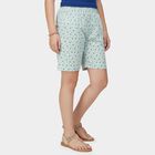 Girls' Green Vibrant Regular Fit Shorts, Light Green, small