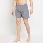 Men's Boxers, Navy Blue, small