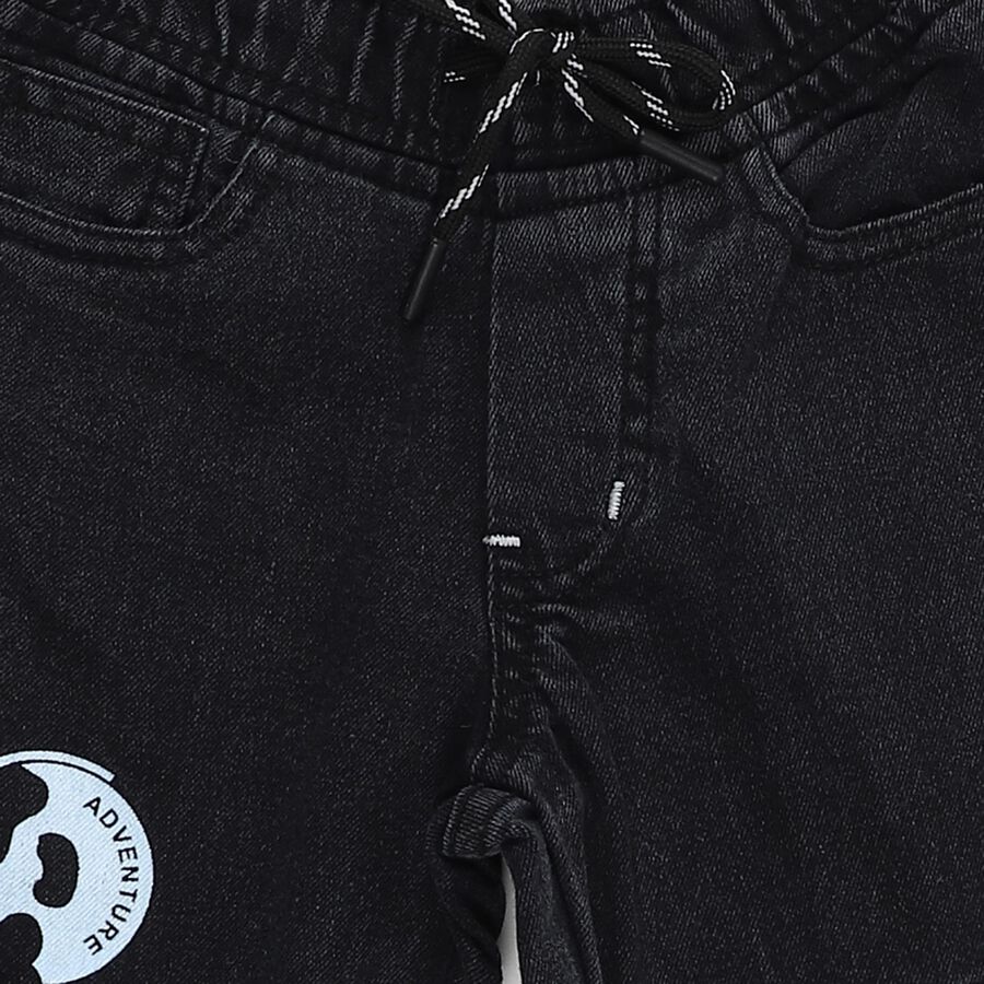 Boys' Jeans, काला, large image number null