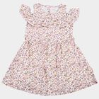 Girls' Frock, Off White, small
