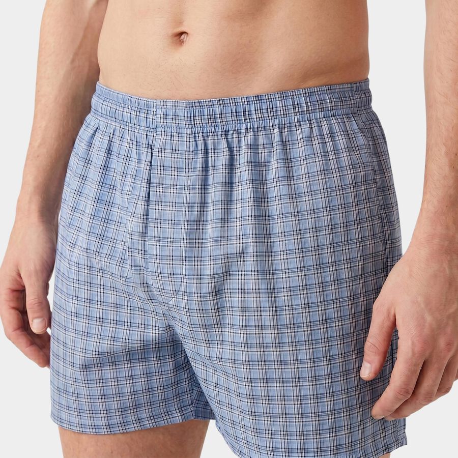Men's Light Blue Classic Fit Boxers, Light Blue, large