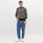 Men's Pullover, काला, small image number null