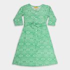 Girls' Dress, Light Green, small image number null