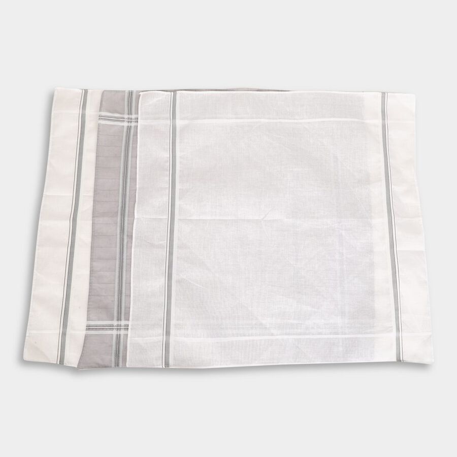 Men's Hanky, Dark Grey, large image number null