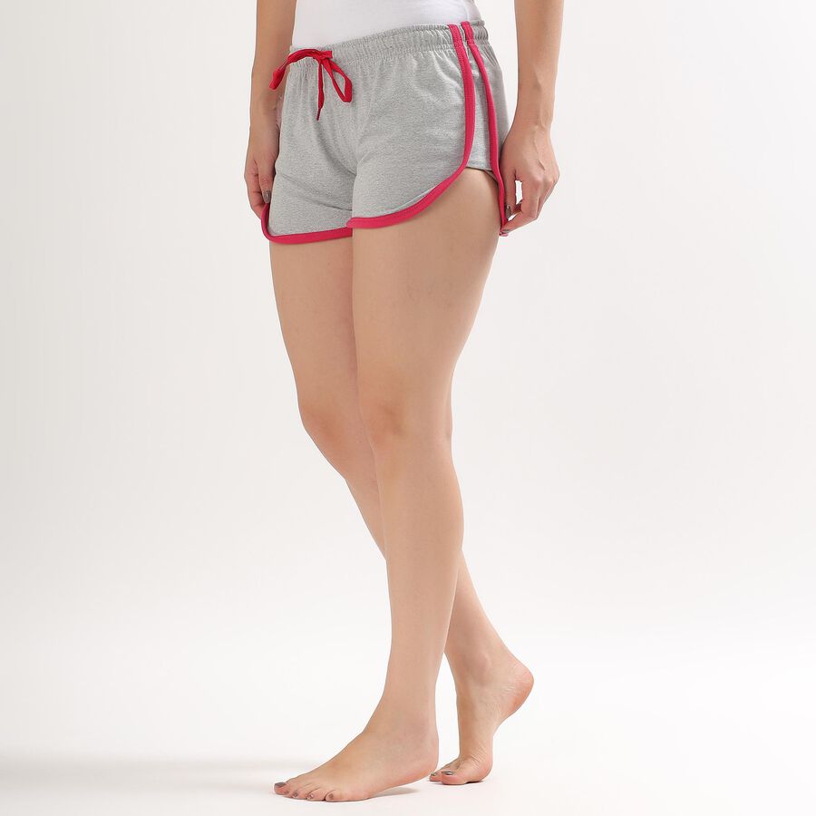 Ladies' Shorts , Melange Light Grey, large