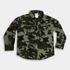 Boys' Cotton Casual Shirt, ओलिव, small image number null