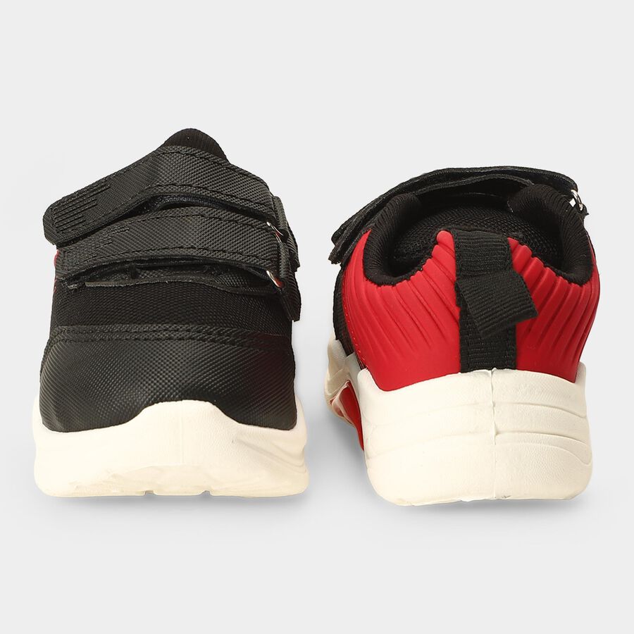 Boys' Shoes, काला, large