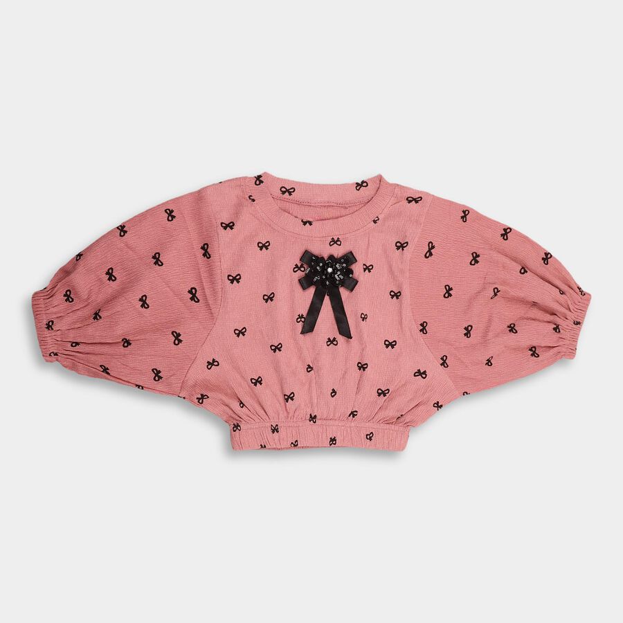 Girls' T-Shirt, Pink, large image number null