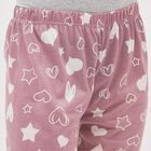 Women's Dusty Mauve Printed Full-Length Pyjama, Lilac, small image number null