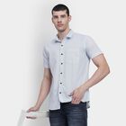 Men's 100% Cotton Casual Shirt , Light Blue, small image number null