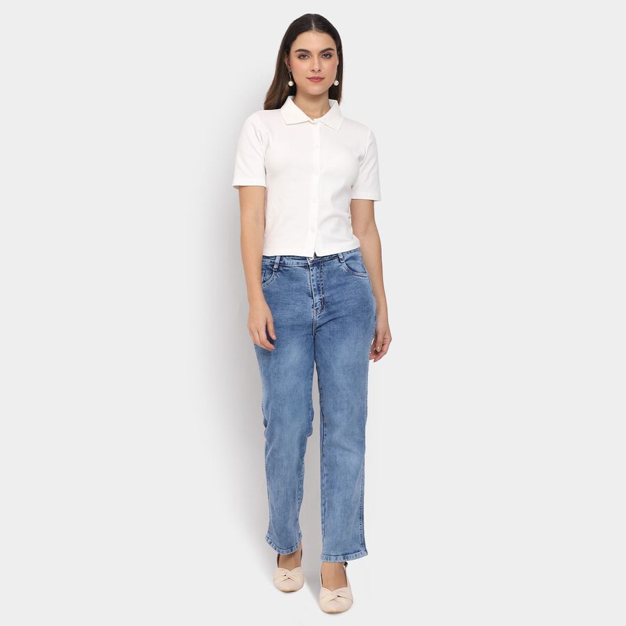 Ladies' Shirt , सफ़ेद, large image number null