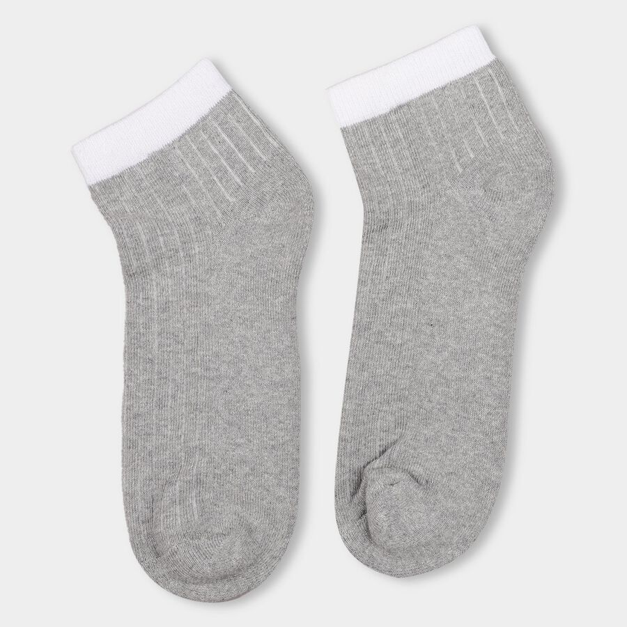 Men'sSocks, Mid Blue, large image number null