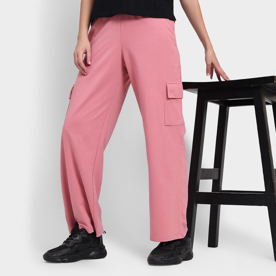 Ladies' Track Pants, Pink, large image number null