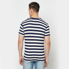 V Neck T-Shirt, Navy Blue, small image number null