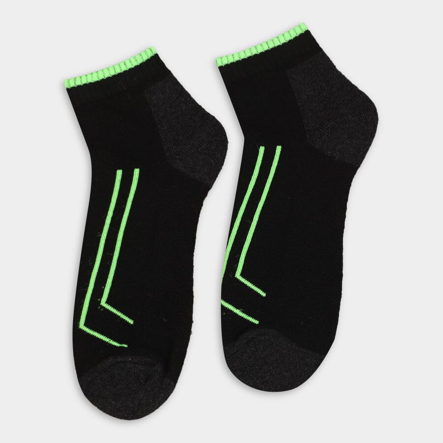 Men's Socks (Pack of 3), White, large image number null