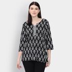 Ladies' Kurti, काला, small image number null