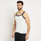 Men's 100% Cotton Gym T-Shirt , White, small