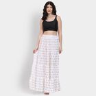 Ladies' Lehenga Skirt, Off White, small image number null
