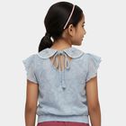 Girls' T-Shirt, हल्का नीला, small
