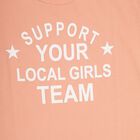 Girls' T-Shirt , पीच, small image number null