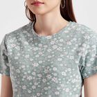 Round Neck T-Shirt, Light Green, small image number null