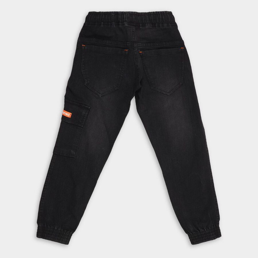 Boys' Jeans, काला, large image number null