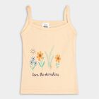 Infants' Cotton Vest, Peach, small