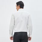 Men's Soft Beige Spread Collar Formal Shirt, Beige, small