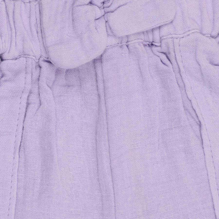 Infants' 100% Cotton Half Pant, लाइलेक, large image number null