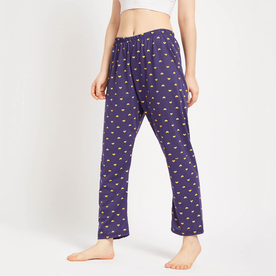 All Over Print Pyjama, Navy Blue, large image number null