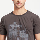 Round Neck T-Shirt, Dark Grey, small image number null