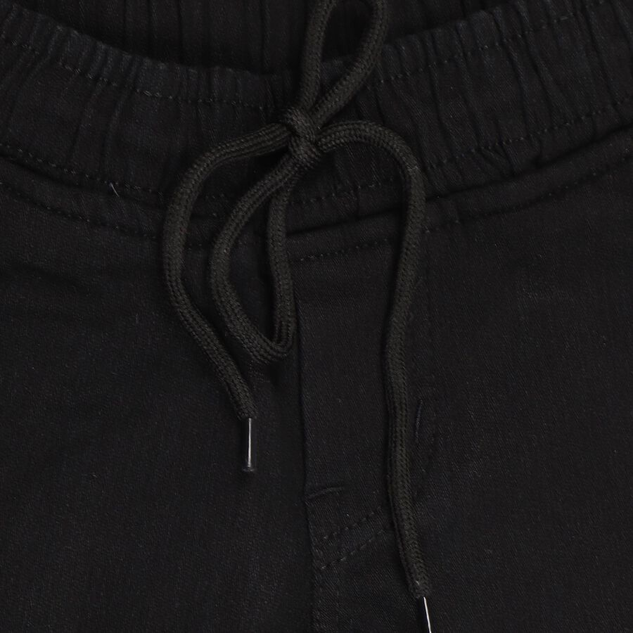 Boys' Basic Jeans, Black, large