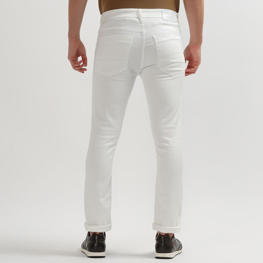 Men's Skinny Jeans, सफ़ेद, large image number null