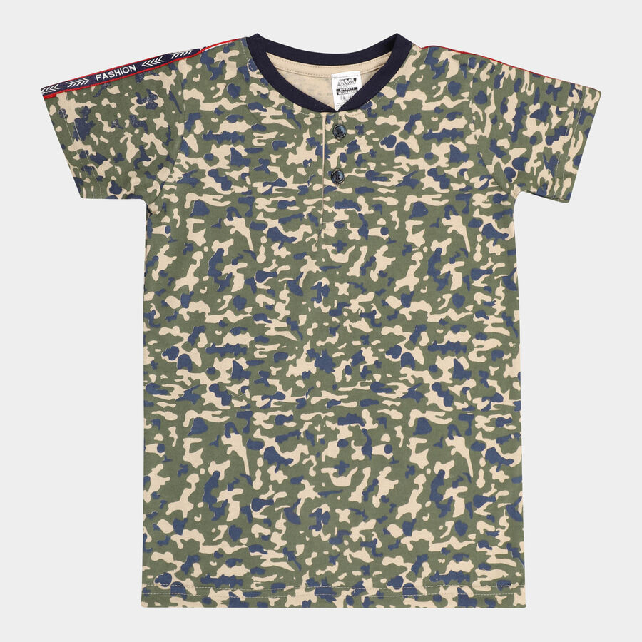 Boys T-Shirt, ओलिव, large image number null