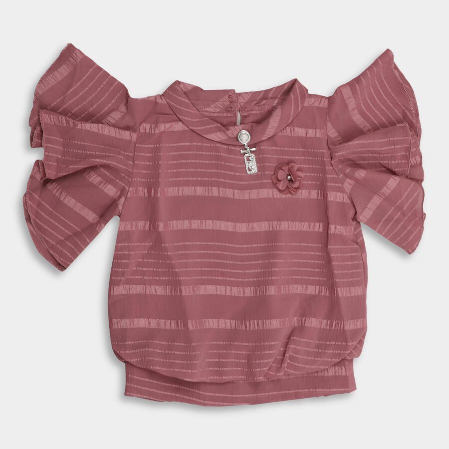 Girls' T-Shirt , गुलाबी, large image number null