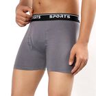 Men's Trunks, गहरा ग्रे, small
