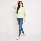 Ladies' Round Neck T-Shirt , Neon Green, small