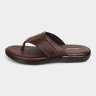 Mens Floater Sandals, Brown, small image number null