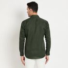 Men's Casual Shirt, Olive, small image number null