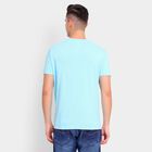 Men's 100% Cotton Round Neck Half Sleeves T-Shirt, Sky Blue, small image number null