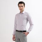 Men's Regular Collar Formal Shirt, लाइलेक, small image number null