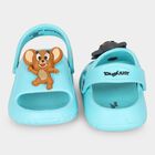 Boys Blue Slip-On Slide Sandals, Blue, small