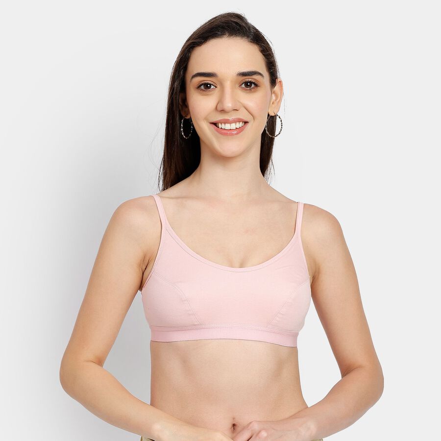 Ladies' Bra, Light Pink, large image number null