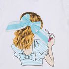 Girls' Top Skirt, Aqua, small image number null