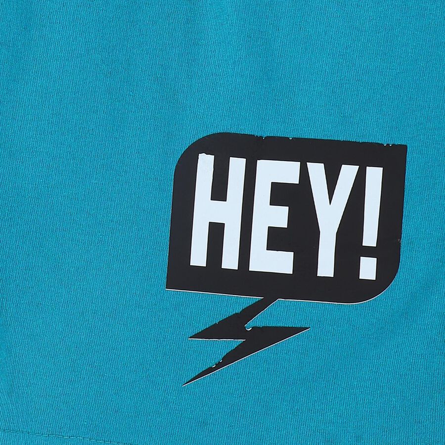 Boys' Bermuda, टील ब्लू, large image number null