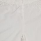 Girls' Bright White Cotton Embroidered Kurta and Pant Fusion Set, Light Blue, small image number null