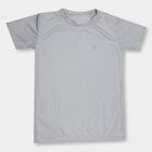 Boys' Half Sleeves T-Shirt , हल्का ग्रे, small image number null